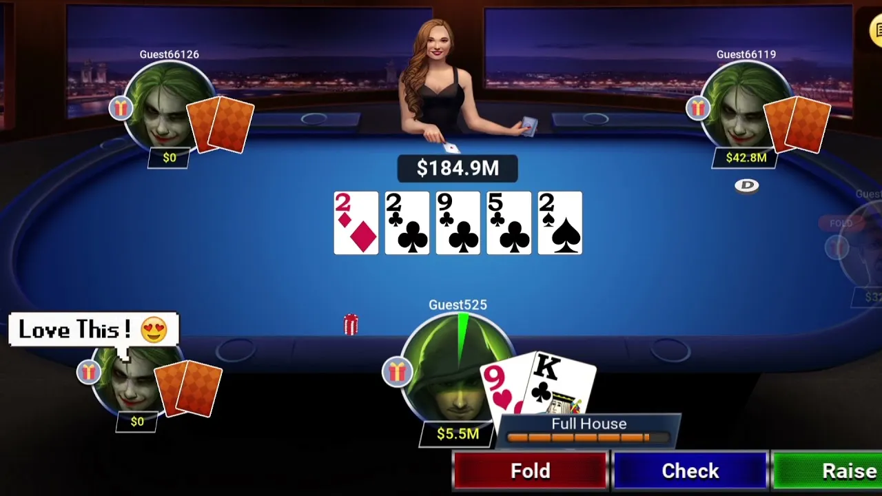 Chơi poker online miễn phí